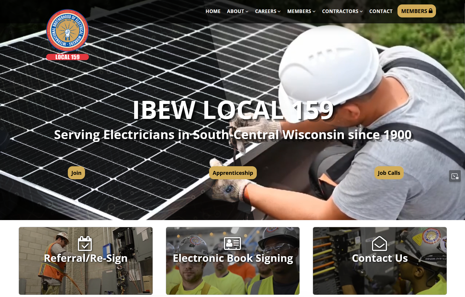 Visit ibew159.org